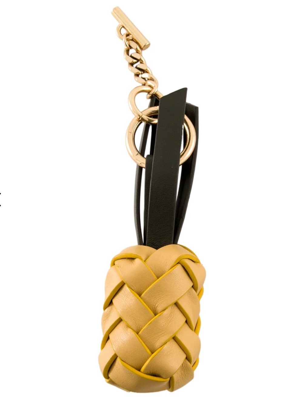 See by Chloe Pineapple Woven Leather Bag Charm